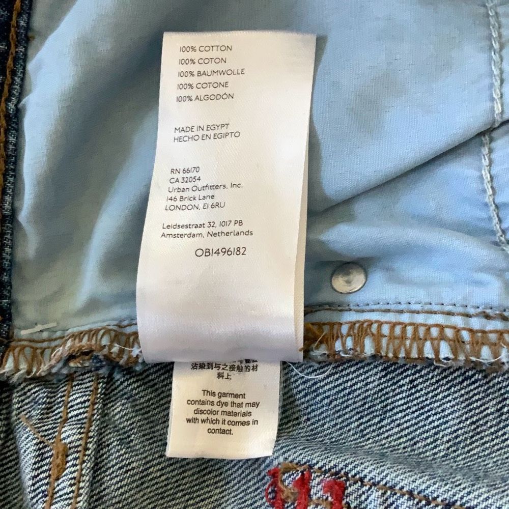 BDG Urban Outfitters Denim Midi Jeans Size 32 - Picture 6 of 7